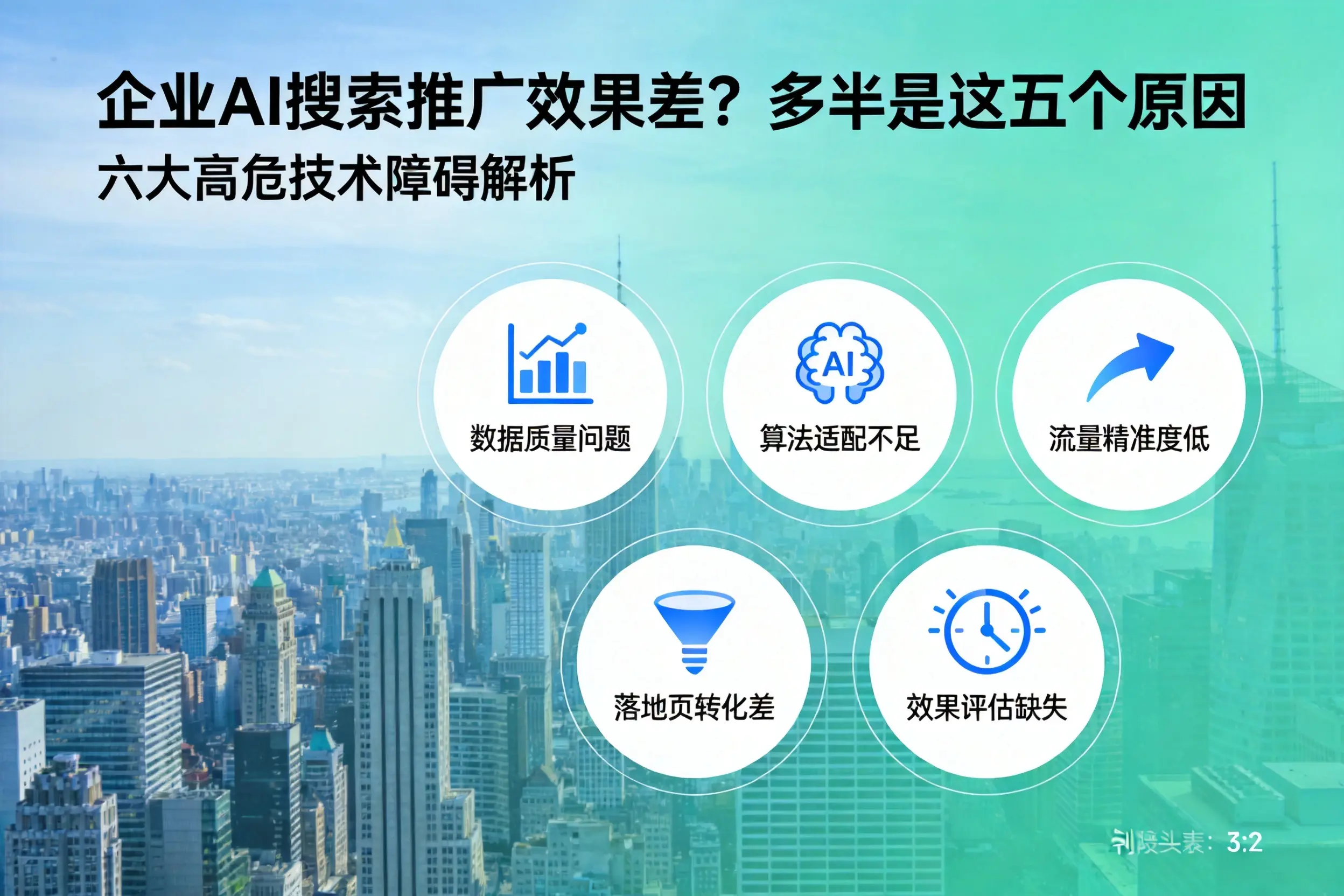 石狮企业AI搜索推广效果差?多半是这五个原因